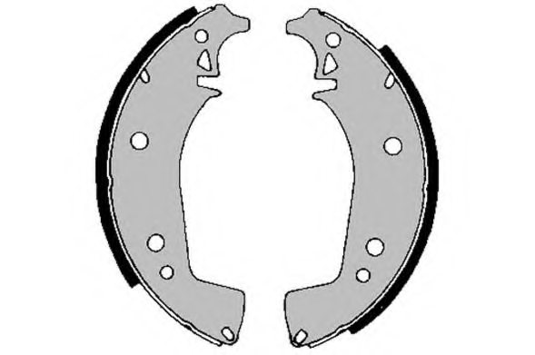 RAICAM RA23100 Brake Shoe Set